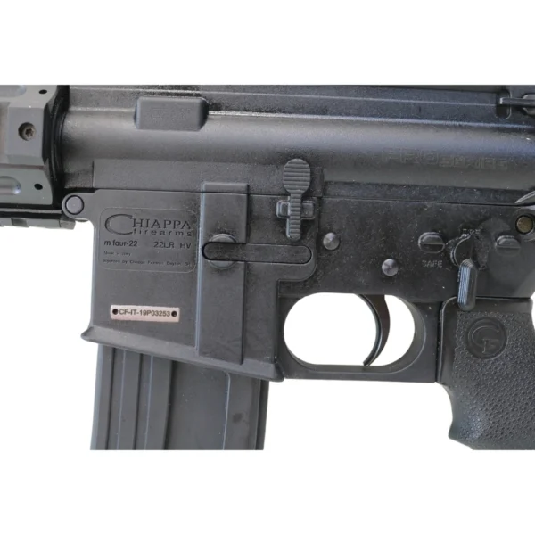 Carabina Chiappa MFour Gen-lll Cal. .22LR - 28 Tiros - Cano 16" - Oxidado - Imagem 9