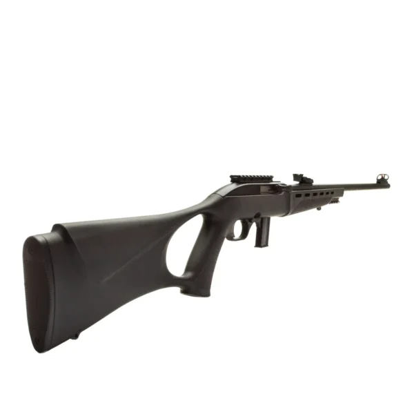 Rifle CBC 7022 Way Semiautomático Calibre .22LR Cano 21 Oxidado Coronha Thumbhole Polimero Preta